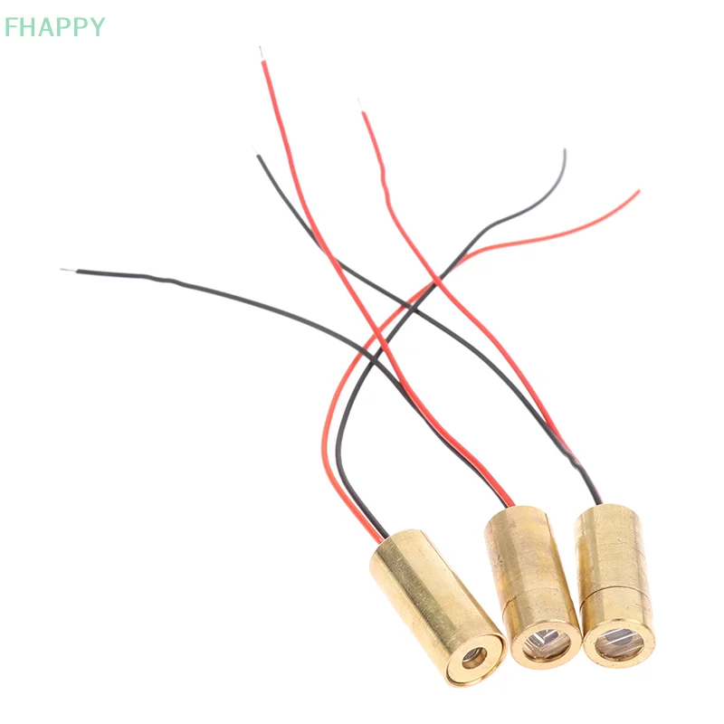 Miedziana głowica laserowa 650nm 9mm 3V 50mW Laserowy moduł diody krzyżowej Czerwony laser