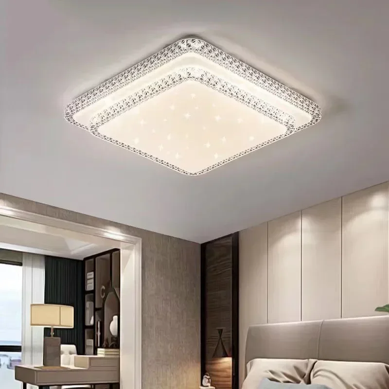 

Modern LED Ceiling Lamp for Bedroom Living Dining Room Study Simple Acrylic Chandelier Home Decoration Lighting Fixture Luster