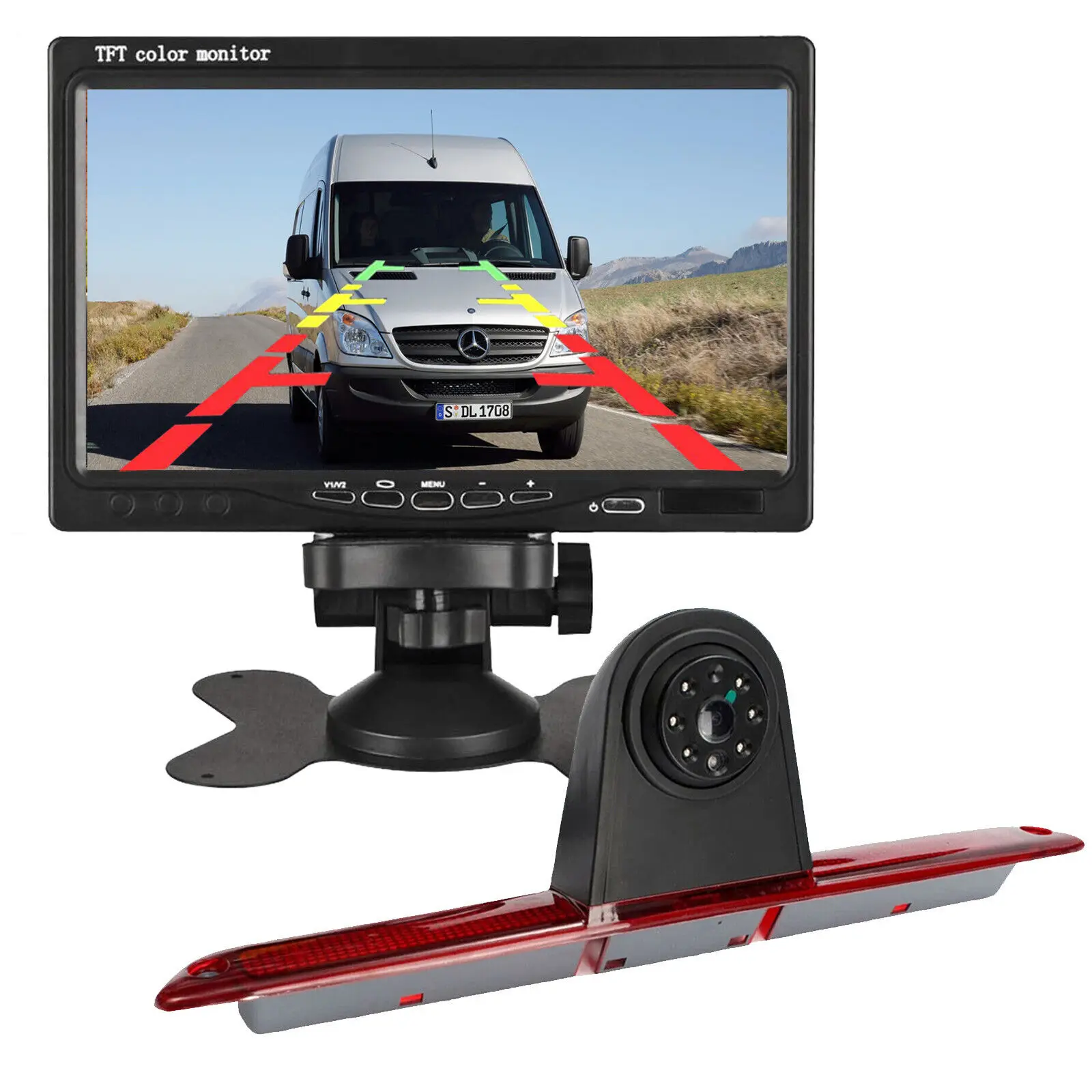 

Reversing Backup Camera Kit 7" Monitor for 2007-2018 Benz Sprinter/Dodge VW Vans