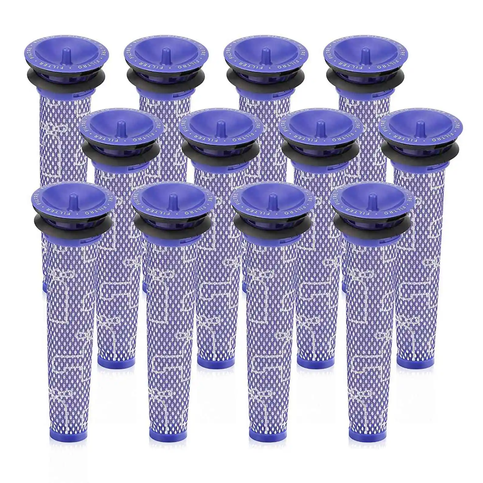 

12Pcs Washable HEPA Pre-Filters for Dyson V6 V7 V8 DC58 DC59 DC61 DC62 DC74 Animal Vacuum Cleaner Replacements Parts