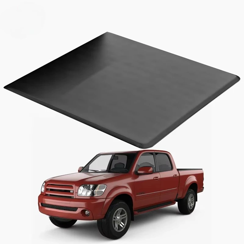 

AQTA Load Bed Cover Vinyl Soft Roll up Tonneau Cover for 2007-2013 Tundra Fleetside 5.5' Bed 66" Truck Accessories