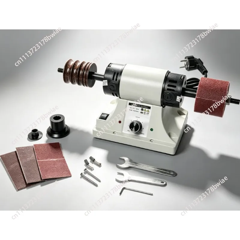 Leather Polishing Burnishing Machine Mini Desktop Leather Edge Grinding Machine Polishing Tools Side Polisher