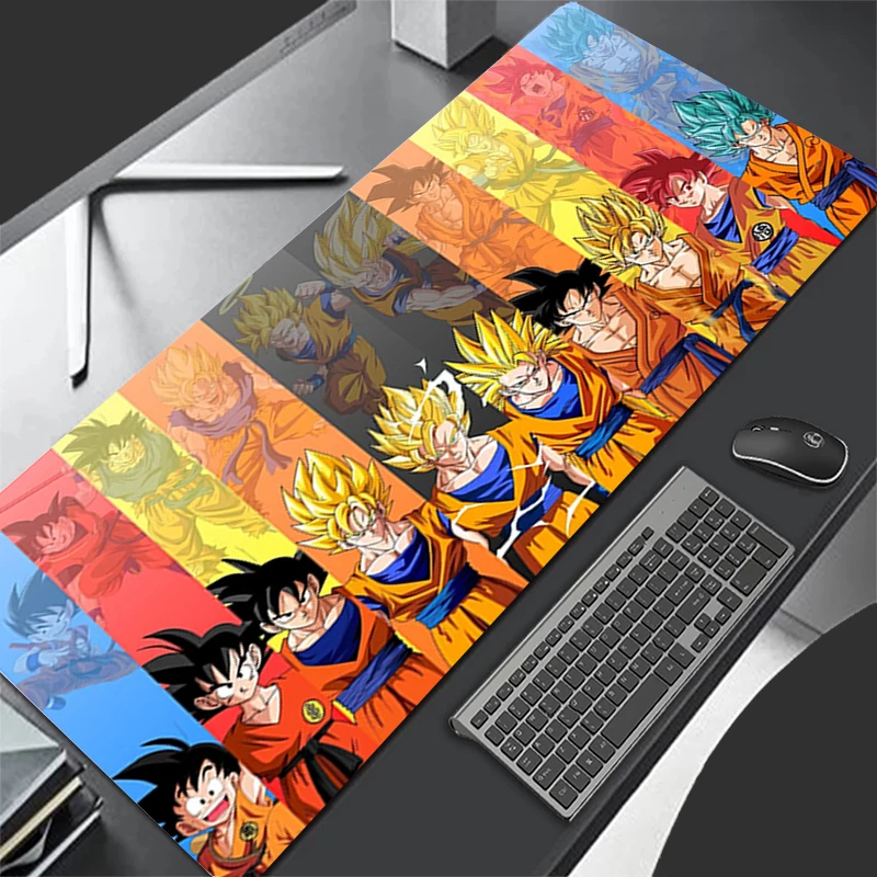 

Mouse Pad Gamers Decoracion Gamer Desk Mat Mousepad Big Gaming Accessories Varmilo Rug Keyboard Dragon Ball Z DBZ Carpet