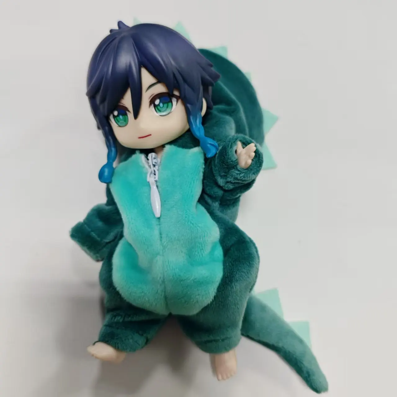 Ob11 1/12 Genshin Impact อะนิเมะ Venti BJD ตุ๊กตาตุ๊กตารูปตุ๊กตาของเล่นตกแต่งชุดสีเขียวของเล่น