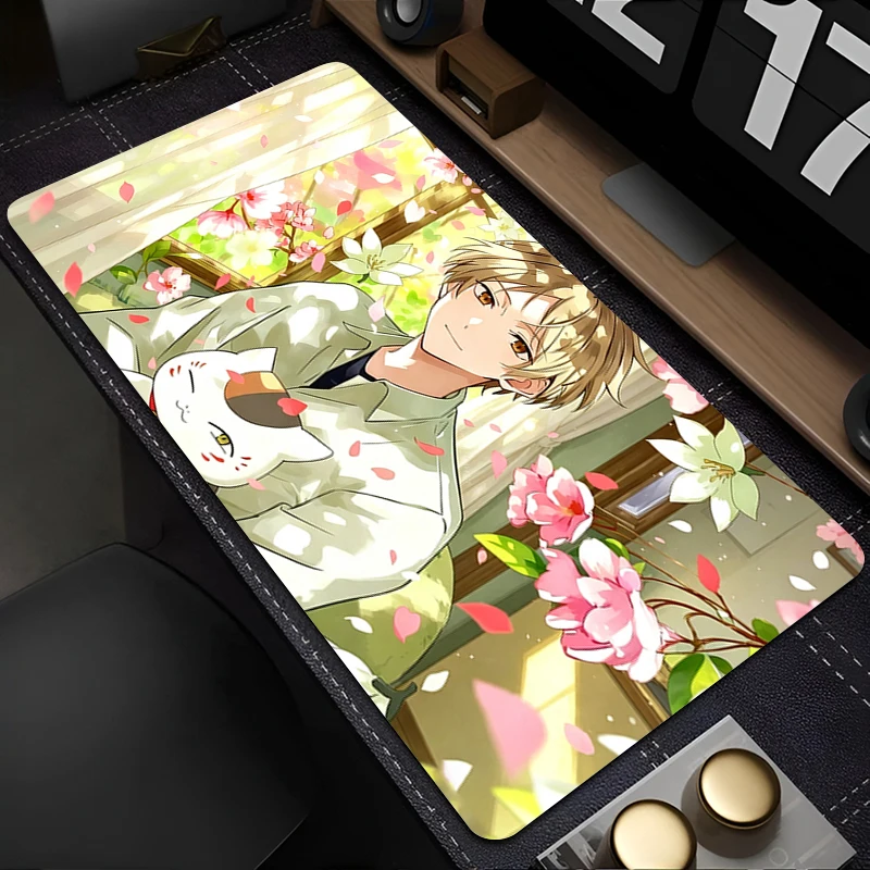Mouse Pad Natsumes Book Of Friends E-sports Players Mousepad kawaii Anime Desk Mat Gamer Keyboard Pad Rubber Computer Mouse Mat