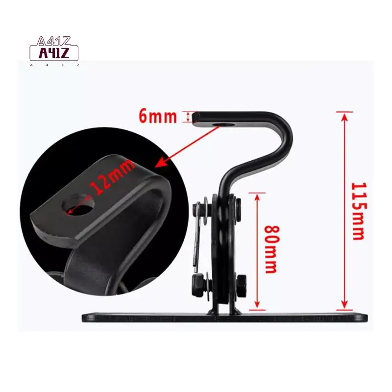 

A41Z-2Pcs Speaker Wall Mount Bracket Screw Pendant Bracket Bracket Speaker Ceiling Rack Surround KTV Hanger Rings