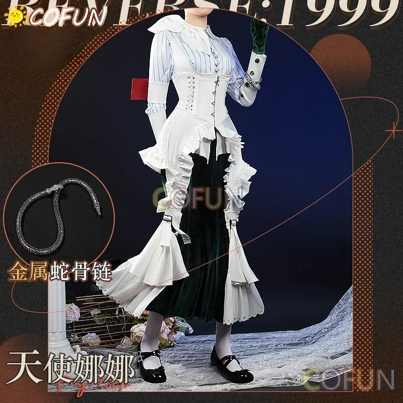 

COFUN [Customized] Reverse:1999 Anjo Nala Hole One Cosplay Costume Game Fishtail Skirt Anime Party Uniform Hallowen Play Role Cl