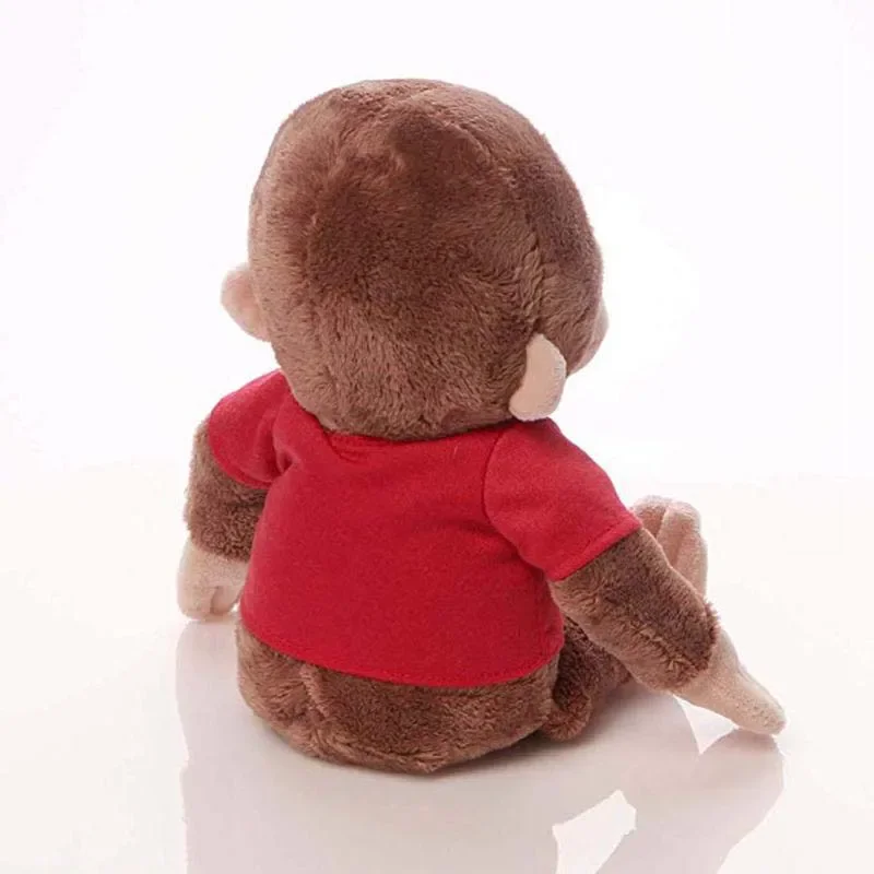 40cm Kawaii Anime Curious George Monkey Plush Kids Stuffed Animals Toys For Children Birthday Gifts