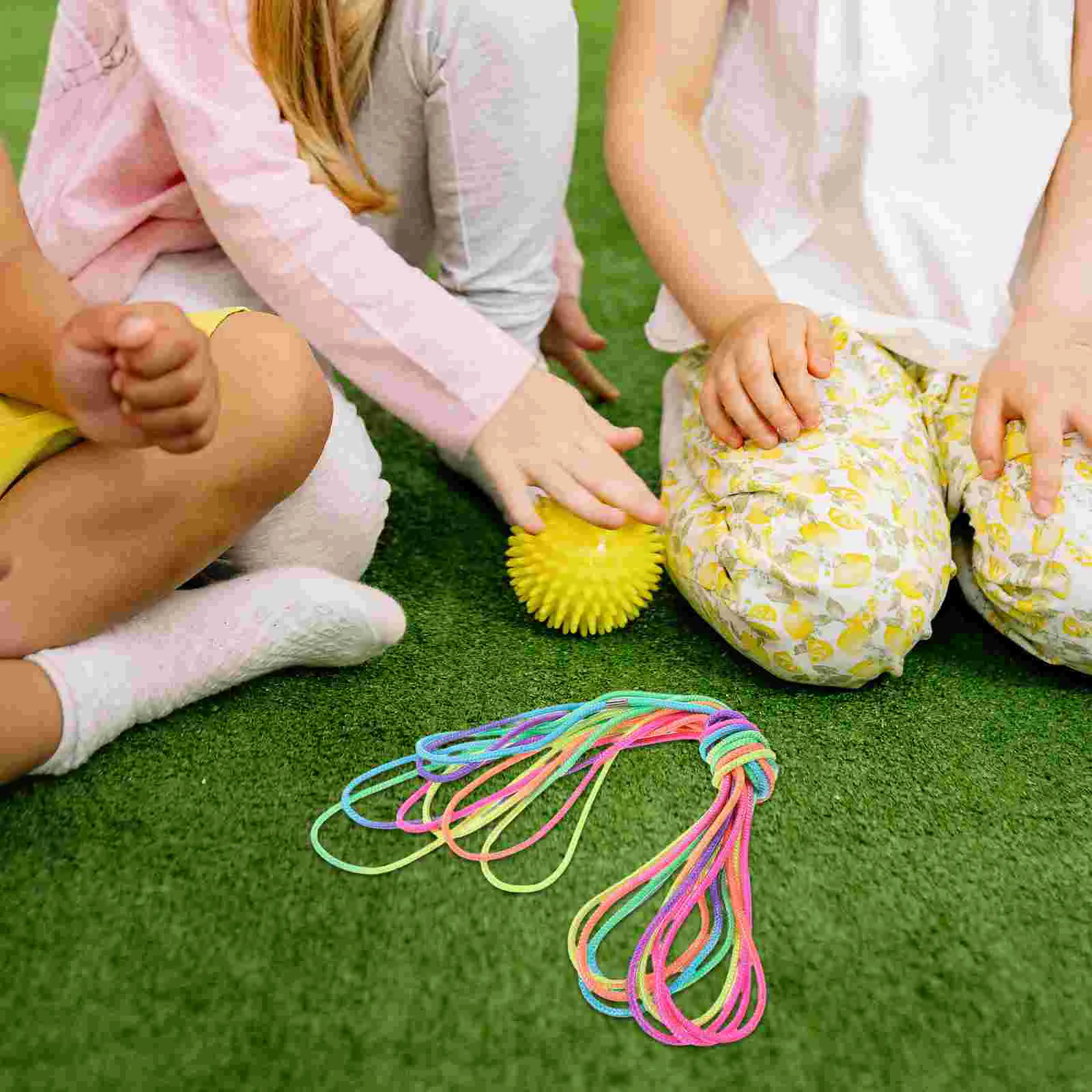 Kinder Gummiband Übung Springseile Kinder Springen Spielzeug Springen Erwachsene Outdoor Spielset