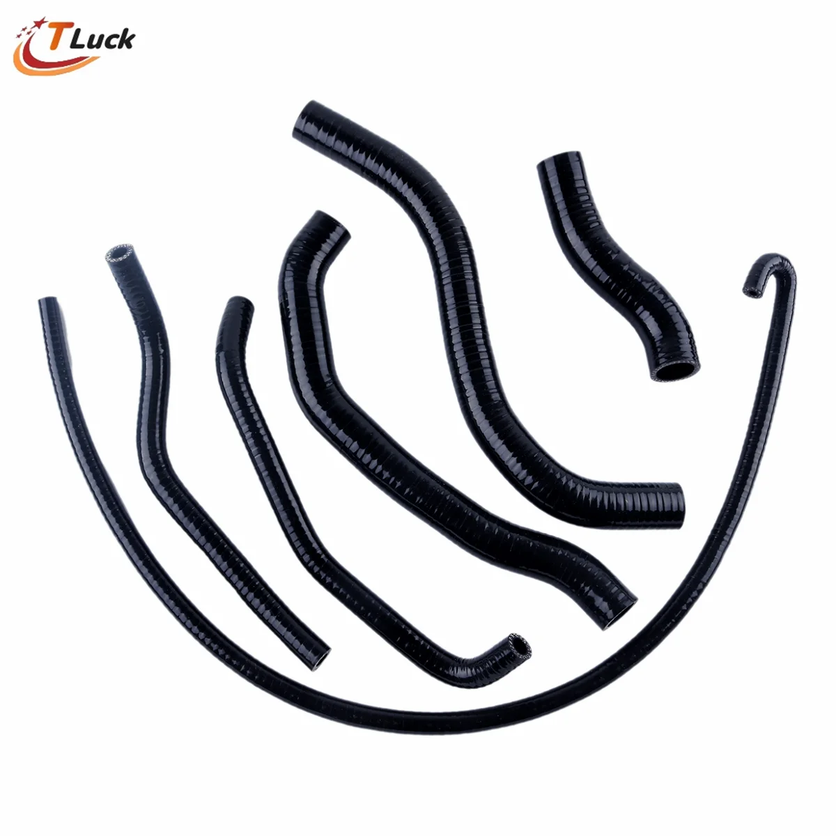 

6PCS For SUZUKI GSXR 600 750 SRAD 1996-2000 Silicone Radiator Coolant Tubes Hose Pipe Kit High Quality