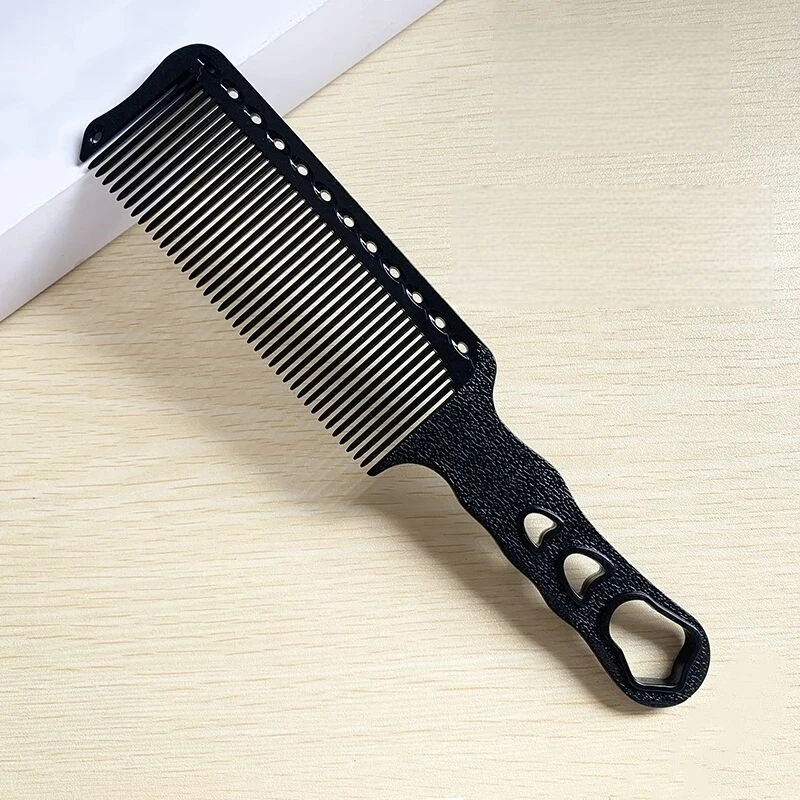 1Pc männer Haar Schneiden Kamm Anti-slip Anti-statische Friseur Trimmen Haar Kamm Barber Shop Pro friseur Haarbürste Y0724 – Detail 14