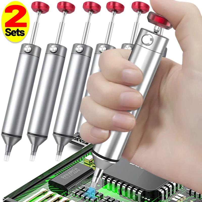 

Desoldering Pump Welding Equipment Soldering Removal Tin Welding Extractor Solder Sucker Soldering Accessories Solder Suction