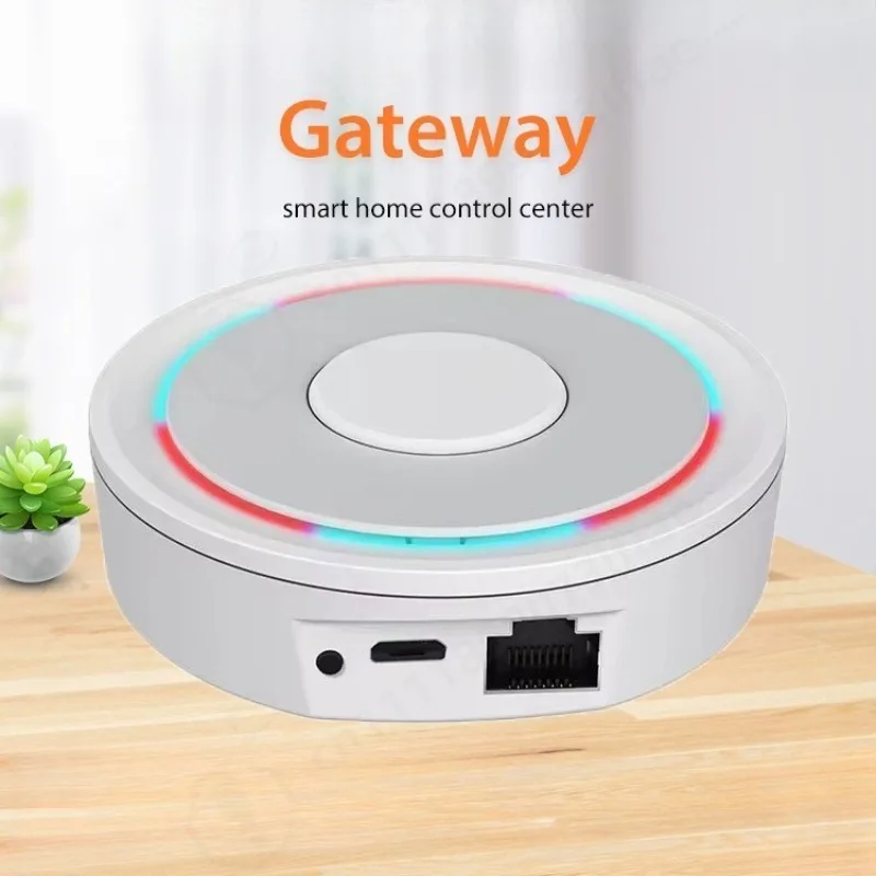 Dual Mode Smart Gateway Sensor Hub, Whole House Intelligent Sensing Detector Home Automation Access Control Module
