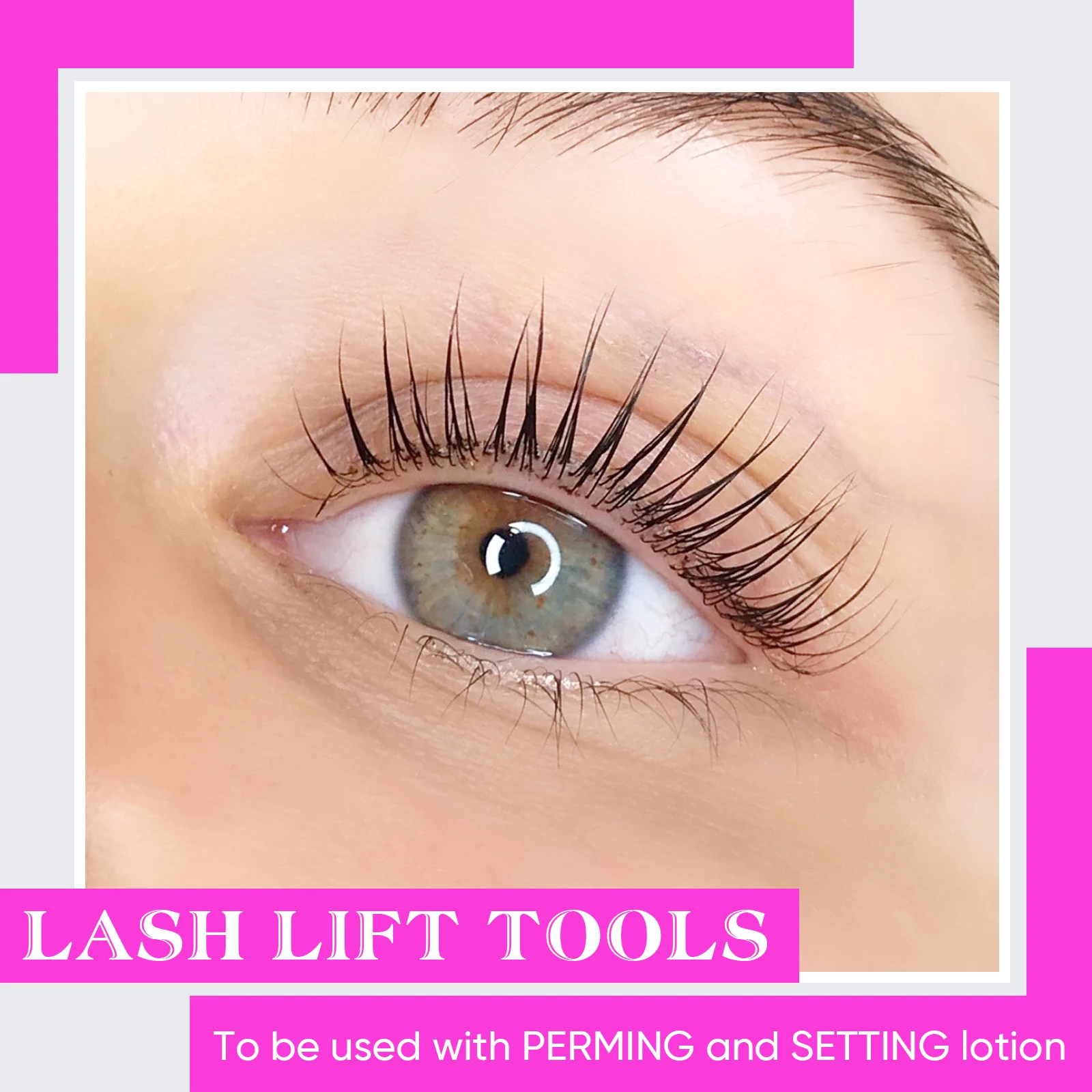 Libeauty 6 sztuk Silikonowych Taśm do Trwałej na Rzęsy, Liftingu Rzęs, Wstążek, Rolek, Kompensatorów do Laminacji Rzęs, Narzędzie do Makijażu