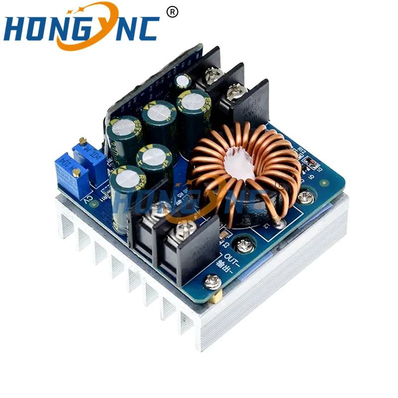 DC-DC 400W High-power Step Down Buck Converter DC 10V-60V Constant Voltage Constant Current Adjustable Power Supply Module