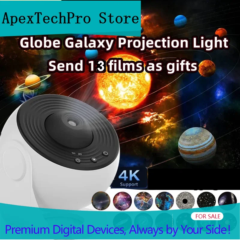 Planetarium Projector Home - ApexTPStarry Sky Night Light Galaxy Projector