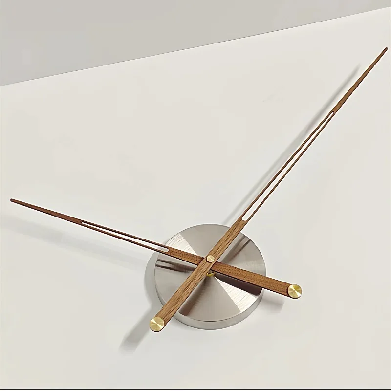 Metal Wall Clock Pointer Minimalist Creative Stylish Wall Clocks Pointers Luxury Home Living Room Corridor Spain Walls Clock
