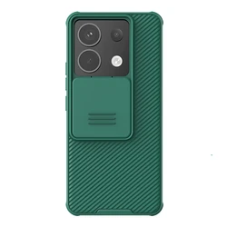 Nillkin Case For Xiaomi Redmi Note 13 Pro / Pro+ 5G Fashion Slide Cover Camera Protection Privacy 3D Texture Back Shell