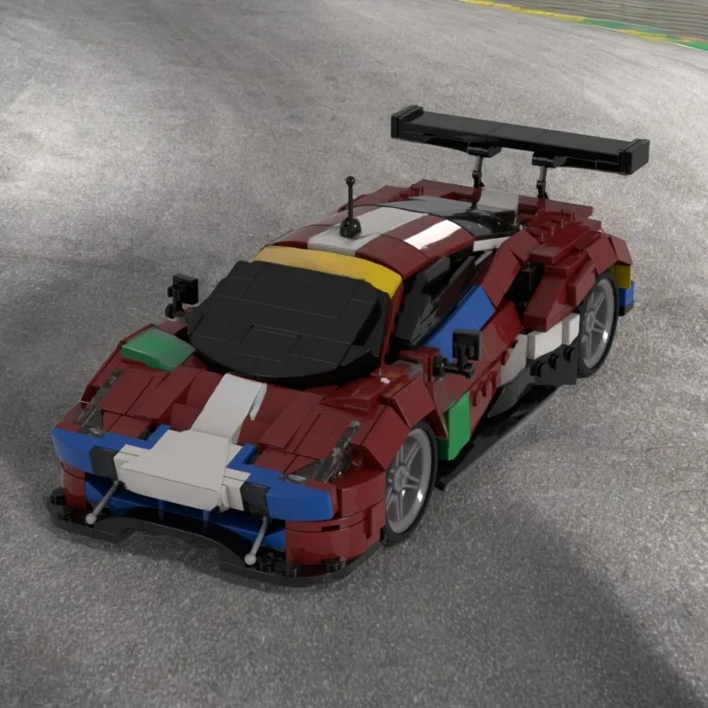

661PCSMOC Чемпион Скорость ​ ​ Развивающие игрушки God Racing, креативные технологии, строительные блоки, подарок на день рождения, Рождество для детей