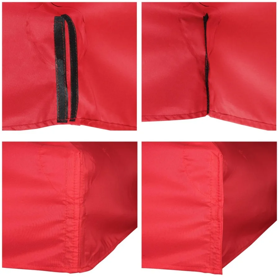 Tenda Atas 10x10ft 1T Merah