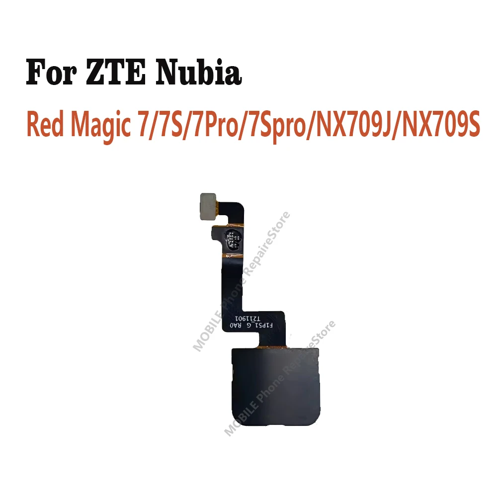 For ZTE Nubia Red Magic 7 / 7S / 7Pro / 7SPro NX679J NX679S NX709J NX709S Fingerprint Sensor Connector Replacement Repair Parts