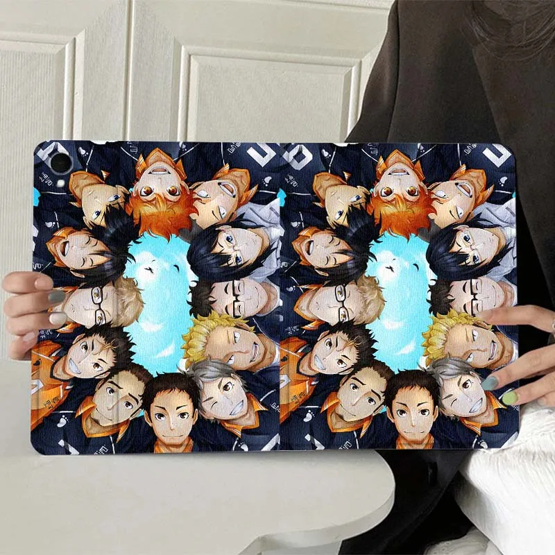

Haikyu Anime Popular Cool Gift For Samsung Galaxy Tab A7 A A8 A9 A11 S6 S11 10.1 10.4 10.5 Inch Lite PLus Soft Tablet Case