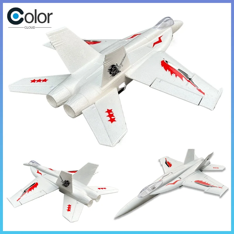 

Радиоуправляемый самолет, модель истребителя с дистанционным управлением, F18, 64 мм, кульверт, высокоскоростной Epp, игрушечный самолет с фиксированным крылом и дистанционным управлением