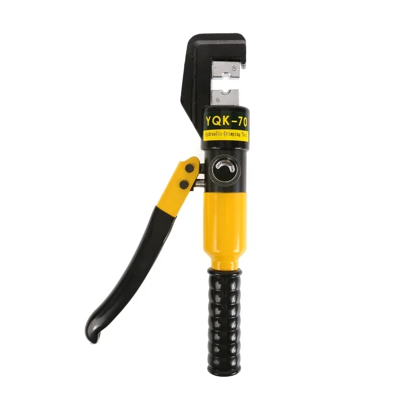 Hydraulic Clamp 4 6 10 16 25 35 50 70mm² Home Hydraulic Crimping Tool DIY Cable Wiring Crimping Plier Cordless Hydraulic Press