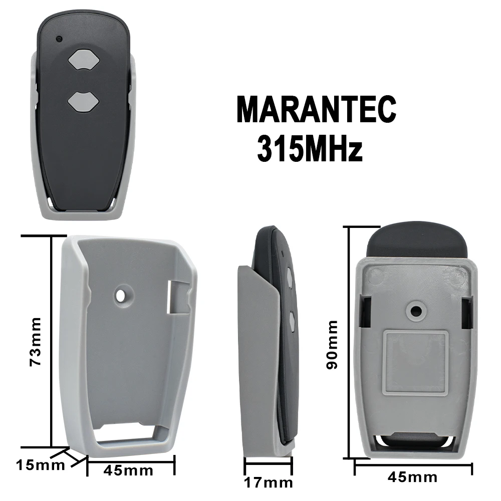 Эмотатное управление MARANTEC 315 МГц для Дубликатора M3-3313 M3-2312 Digital 382 M3-2312 Digital 384