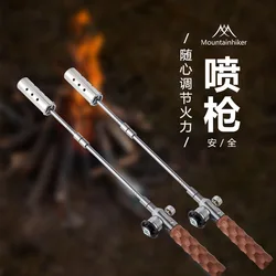 Camping Flamethrower Picnic BBQ Gas Lighter Long Spray Gun