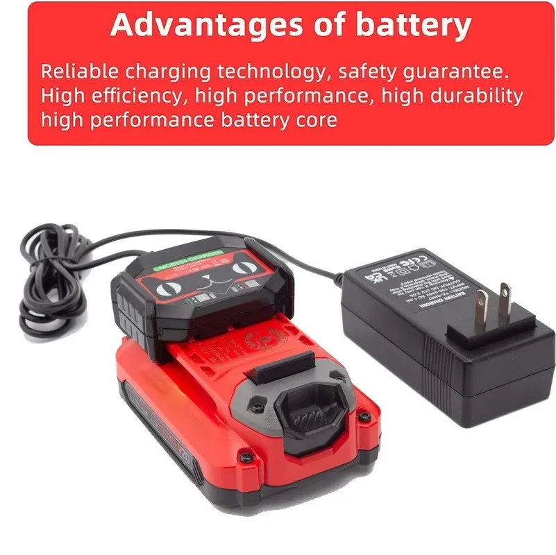 Power Tool Battery Split Charger For Craftsman 20V MAX Li-ion Battery Series Portable Charger Power Tool Accessories