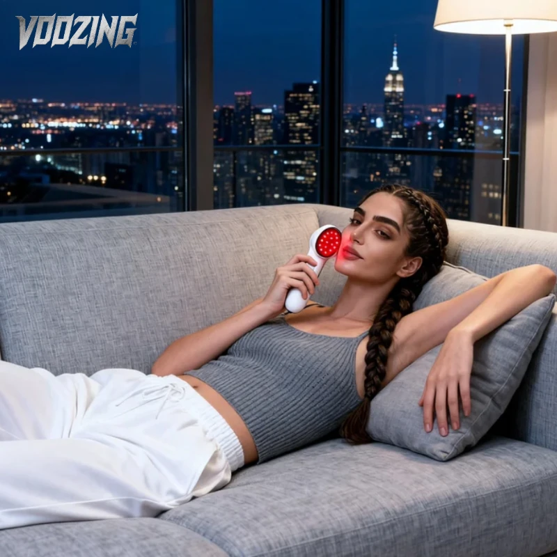 

Профессиональное устройство для ухода за лицом T03C, отбеливание кожи, уменьшение морщин, против старения, 650 нм, светотерапия для домашнего использования