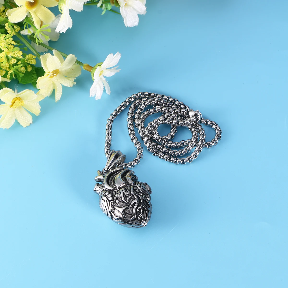 

Titanium Steel Pendant Necklace Personality Fashion Charm Man Jewelry