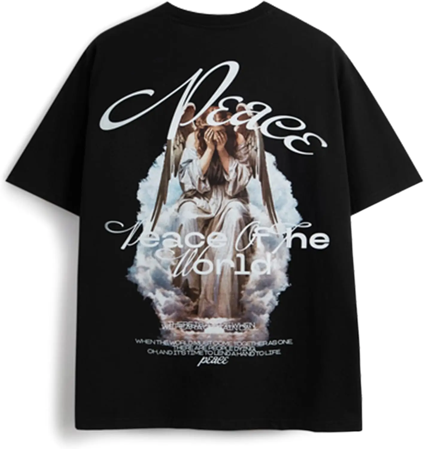 Oversized Y2k Shirts Men Women Vintage Graphic Tees, Summer Unisex Crew Neck Cotton Tops