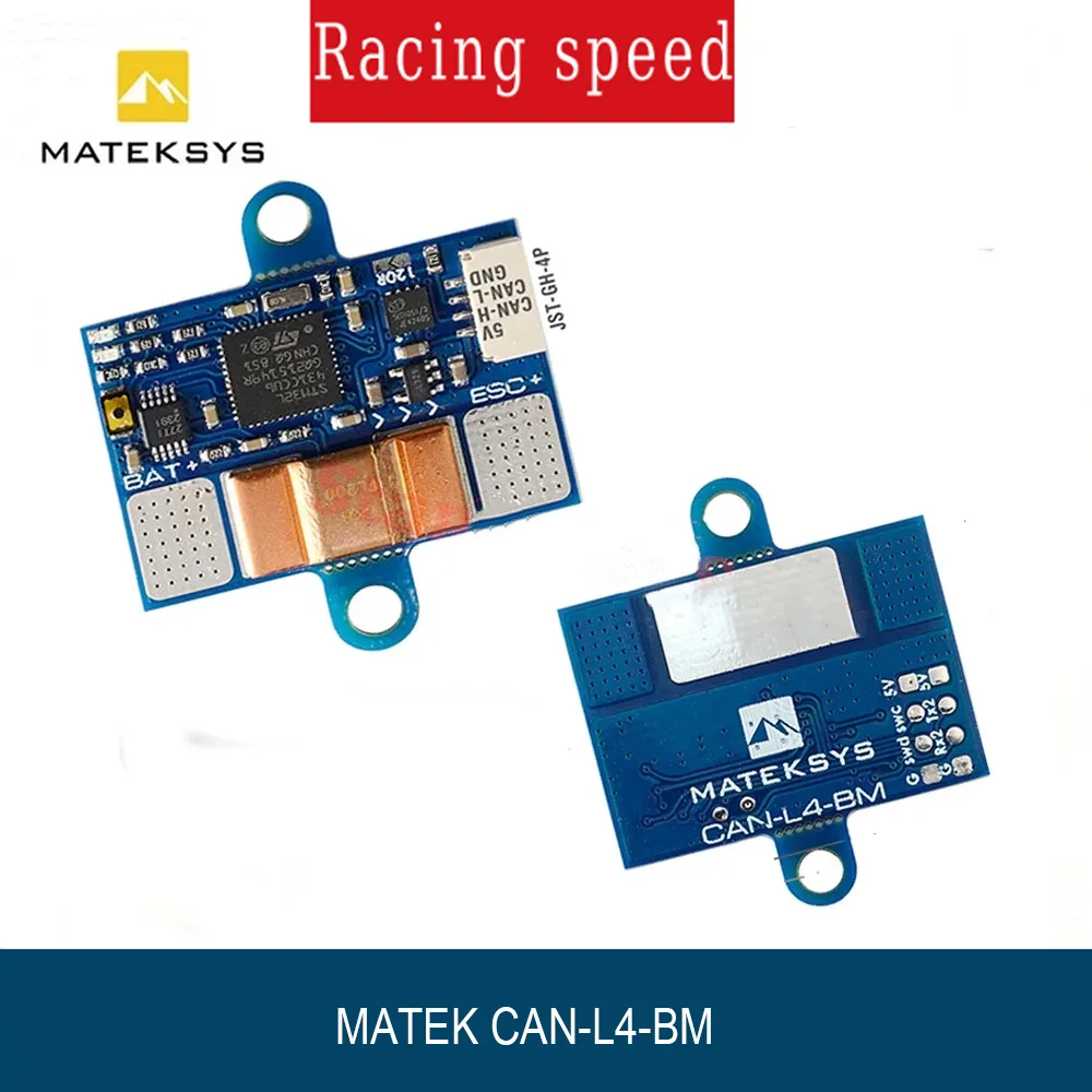 

MATEK CAN-L4-BM AP_PERIPH DroneCAN Protocol DIGITAL POWER MONITOR for RC Airplane Multirotors r H743 Slim V3 DIY Parts