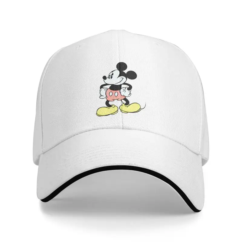 Custom Mickey Mouse Minnie Baseball Cap Sports Women Men\'s Adjustable Dad Hat Spring