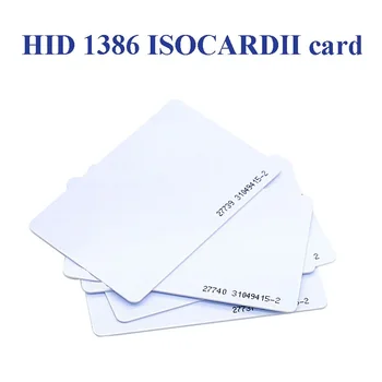 5/10 Uds 125KHz HID 1386 Tarjeta de Control de acceso ISOCARDII 26Bit etiqueta NFC Chip RFID tarjeta de proximidad de PVC чипля (13)мофона regrabable