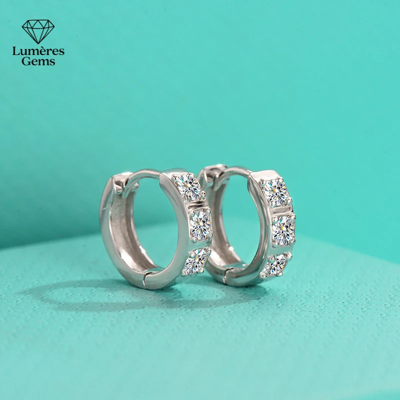 LumièRe Gems PT950Morganite Earrings In A Circular Design Are Versatile And Perfect For Giving As A Gift To Your Girlfriend.