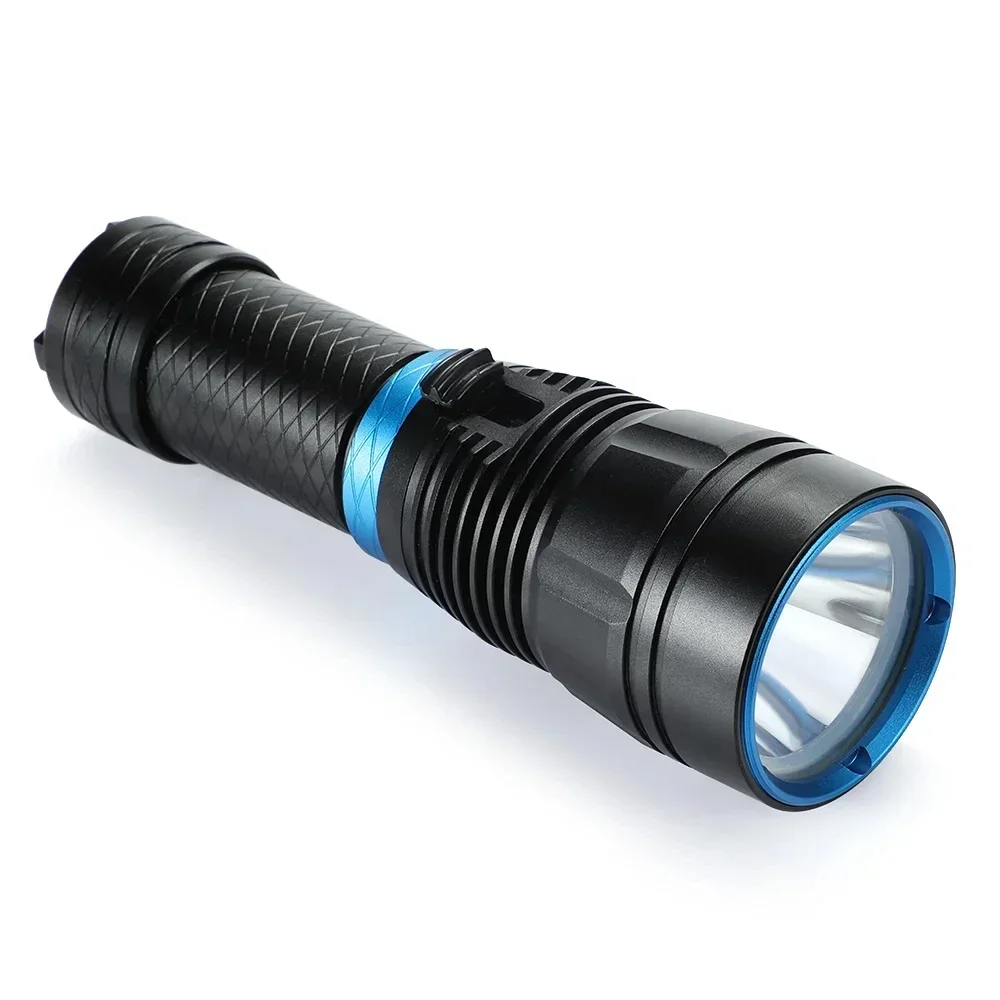 Imagem -05 - Lanterna Led de Mergulho High Lumens Torch para Esportes Subaquáticos Luz de Mergulho Impermeável