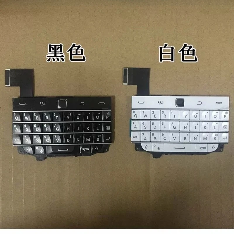 Blackberry Classic Q20 Mini Keyboard Assembly with Ribbon Cable Light Sensitive Touch Keys Microphone DIY Repair Parts Gifts