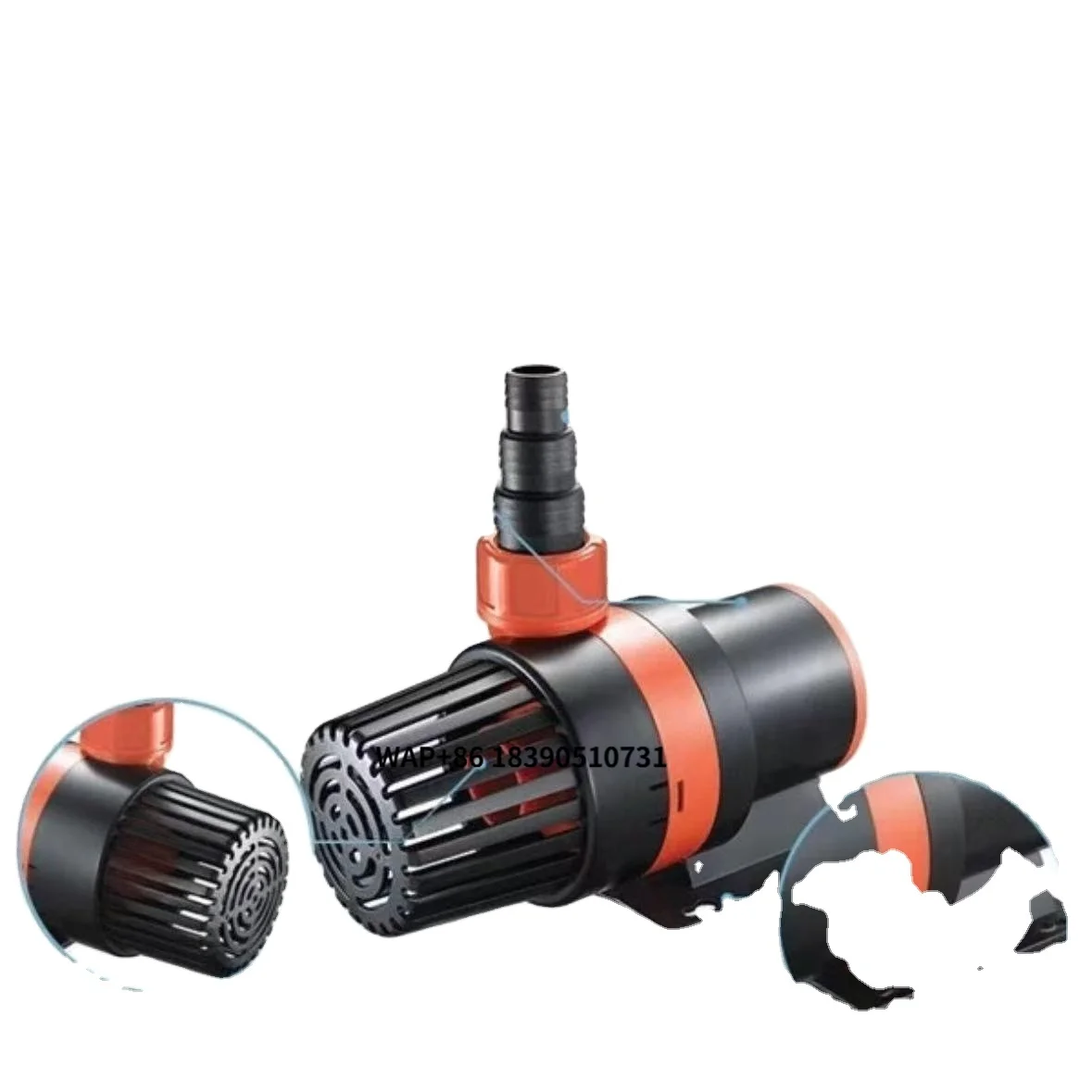 Multifunction Durable AC Variable Frequency Pump 220V 50/60Hz for Hot Water Circulation and Domestic Use, 2 Years Warranty