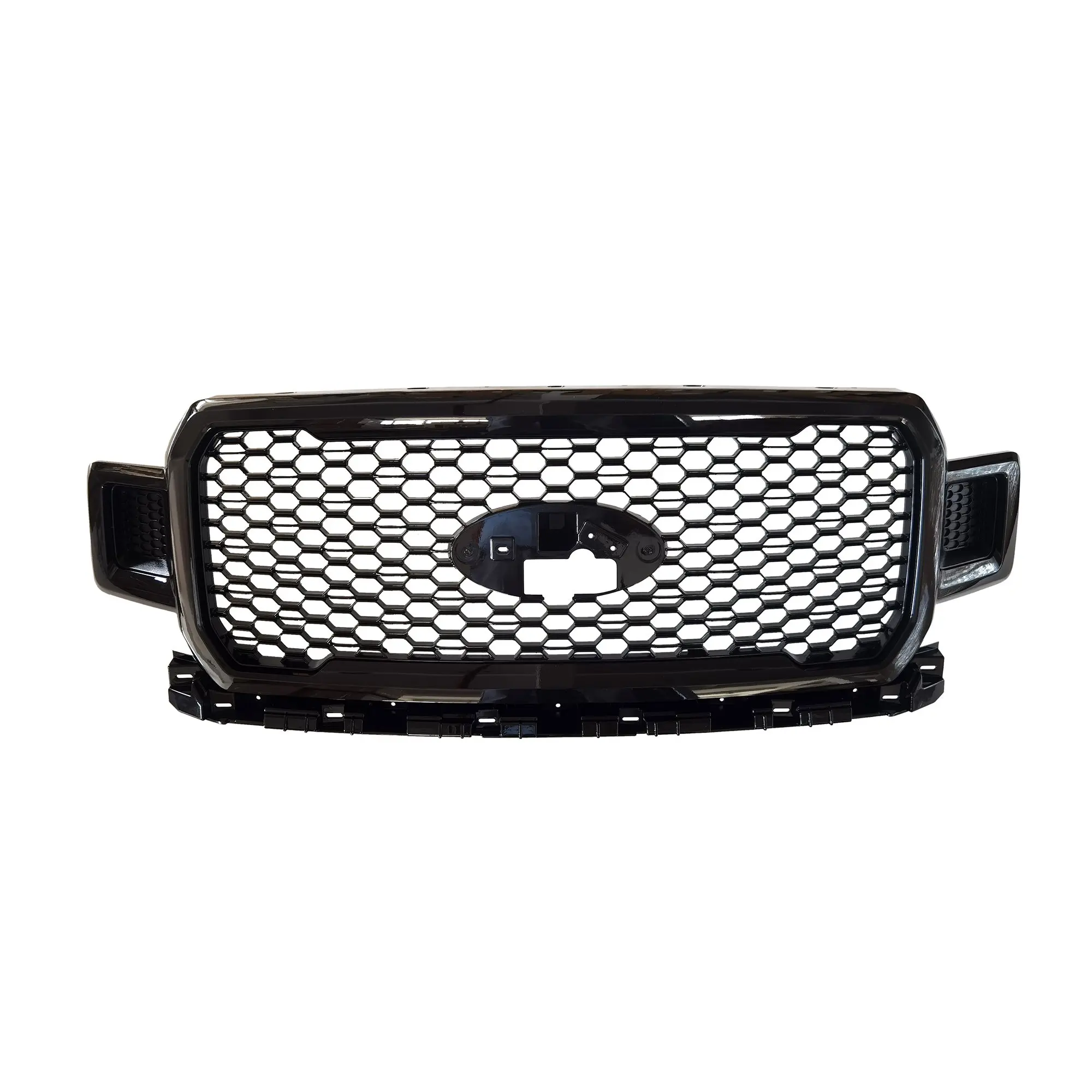 US  Home Front Agate Black Radiator Car Grille for 2018 2019 2020 Ford F-150