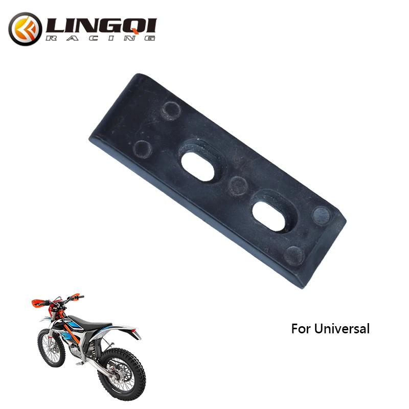 LINGQI RACING Motorcycle Nylon Chains Runner Protector Swing Arm Chain Guide Slider Guard For Pit Dirt Bikes ATV Buggy Go Quad