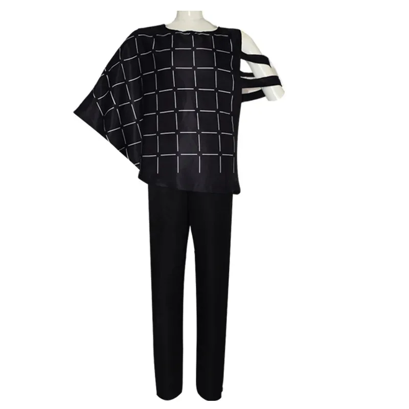 NewMahito Cosplay Anime jjk Costumi Parrucca Top Pantaloni Vestito Costume di Halloween Uomini Festa di Carnevale Mahito Set per Comic Con2025