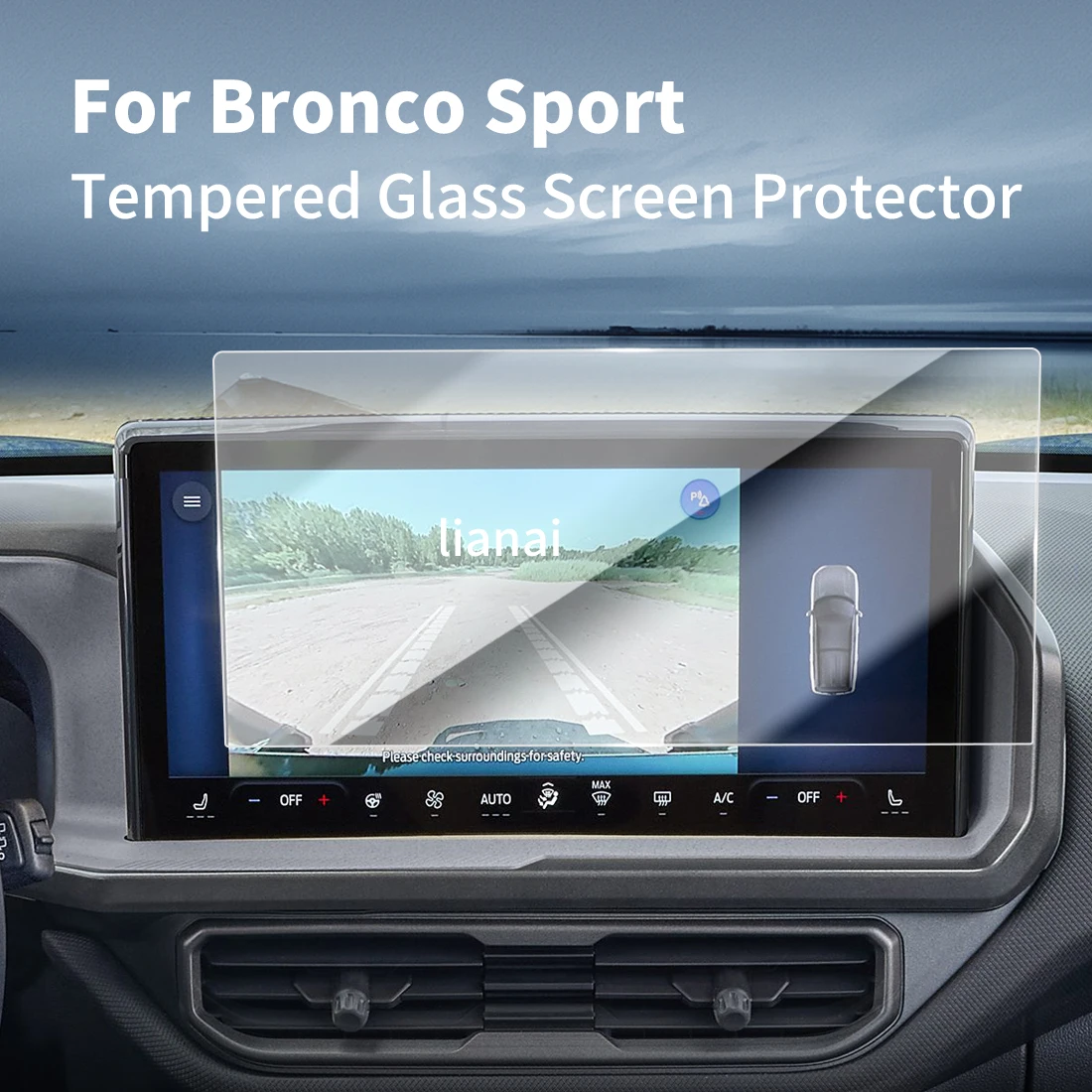 

Carplay Screen Protector Tempered Glass Protective Film Navigator Car Stickers Accessories For25 Jiangling Ford Bronco Sport