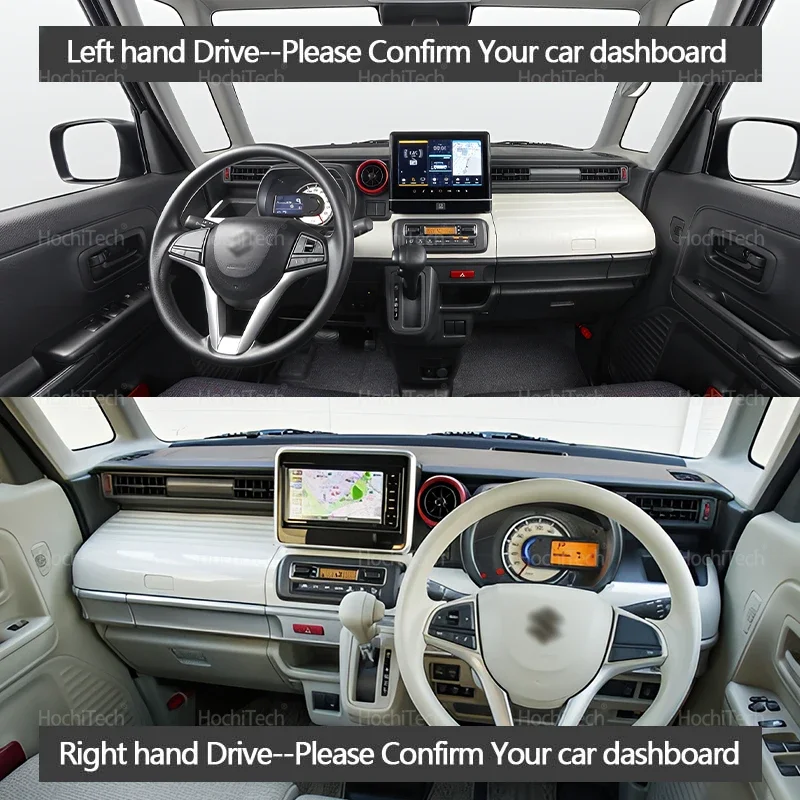 For Suzuki Spacia MK2 MK53S 2017-2023 Auto Dashboard Cover Dash Mat Board Pad Carpet Dashmat Anti-UV Mats
