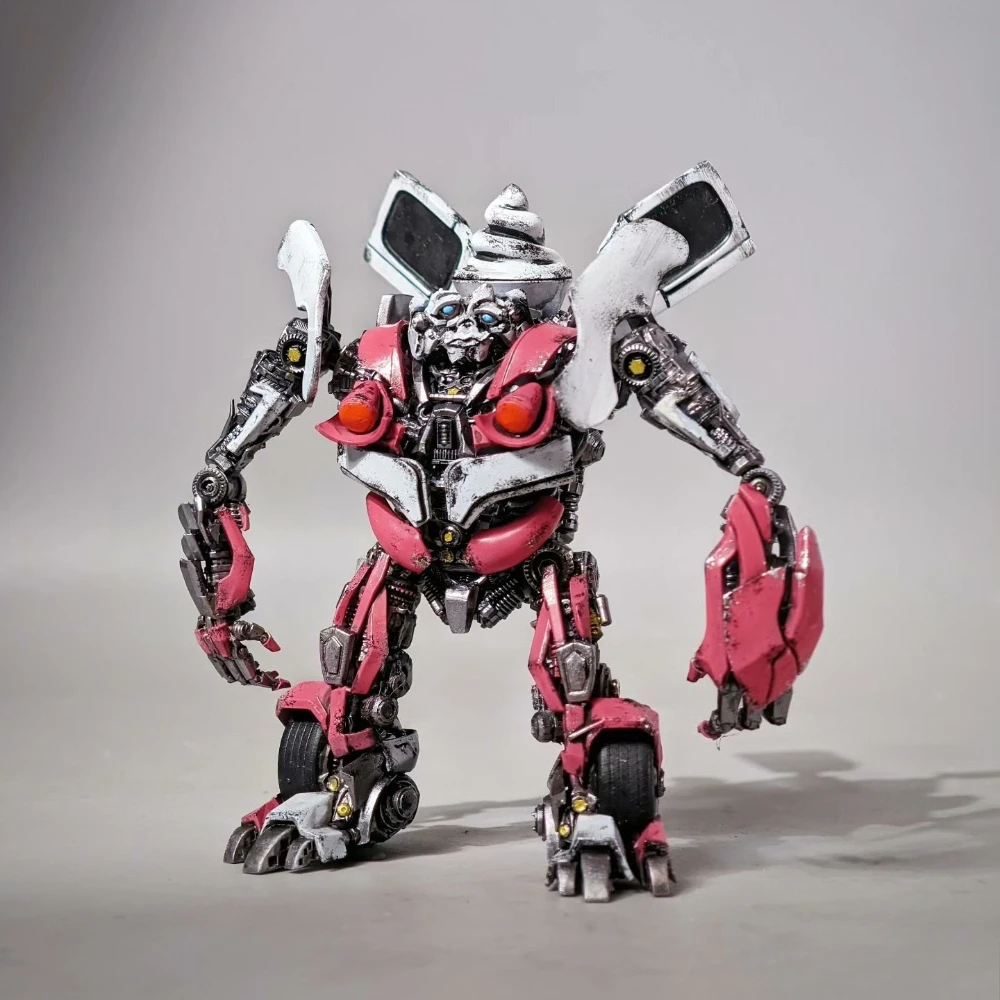 3D Printed Transformable Autobot Multi-Articulated Twins Ice Cream Truck