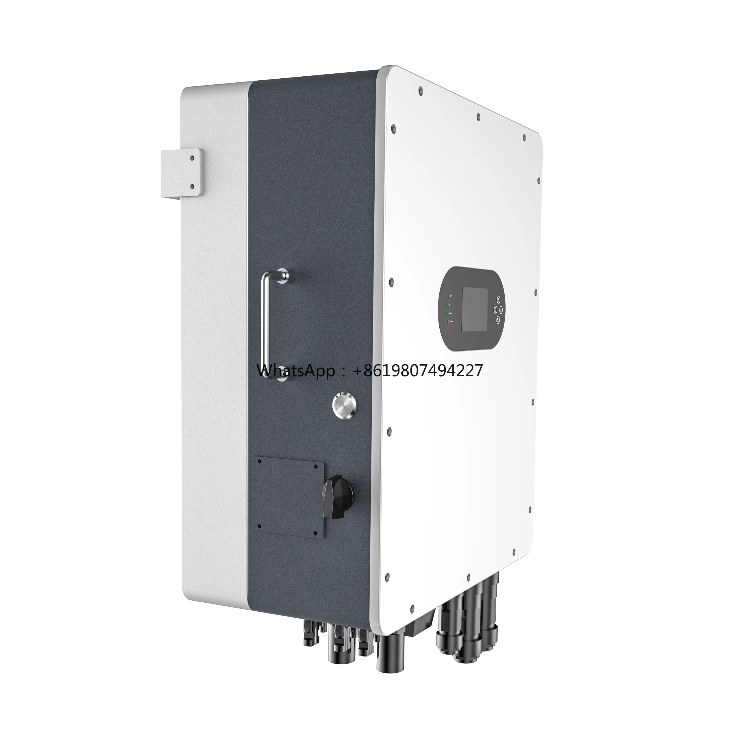 IP 65 Waterproof  High Frequency  3   Phase 20kw  30kw  Solar Hybrid Inverter Outdoor Use  Hybrid Inverter