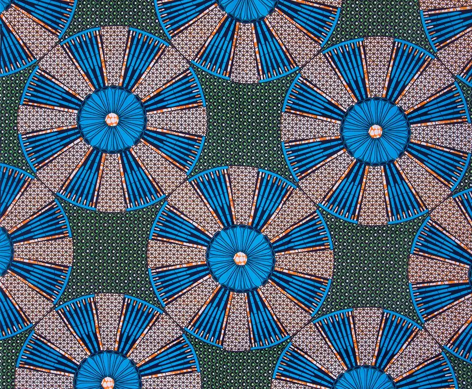 Ankara Fabric African Real Wax Print Cotton 100% New Design 2026 Tissus Wax Africain Patchwork Fabric for Dress A-51