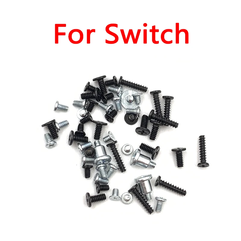 1 مجموعة لنينتندو سويتش/لايت/ OLED/Pro NS Joy Con وحدة التحكم مجموعة كاملة مسامير جبل استبدال طقم تصليح لعبة الملحقات